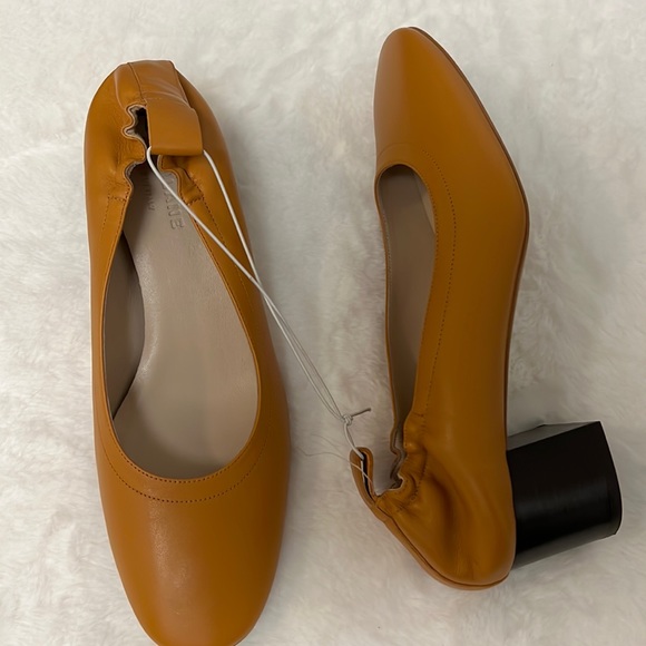 New women everlane Italian leather the day heels size 7 - Picture 4 of 8